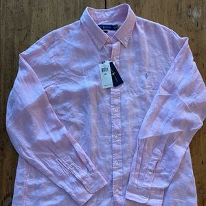 NWT Ralph Lauren Linen Shirt